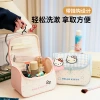 Five gold medal colored Hello Kitty portable handbag, thermal bag, tote bag, gift backpack, 16-inch computer bag Application Scenario